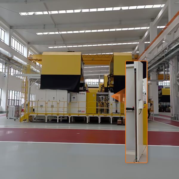 EFP系列无盲区安全光栅的应用