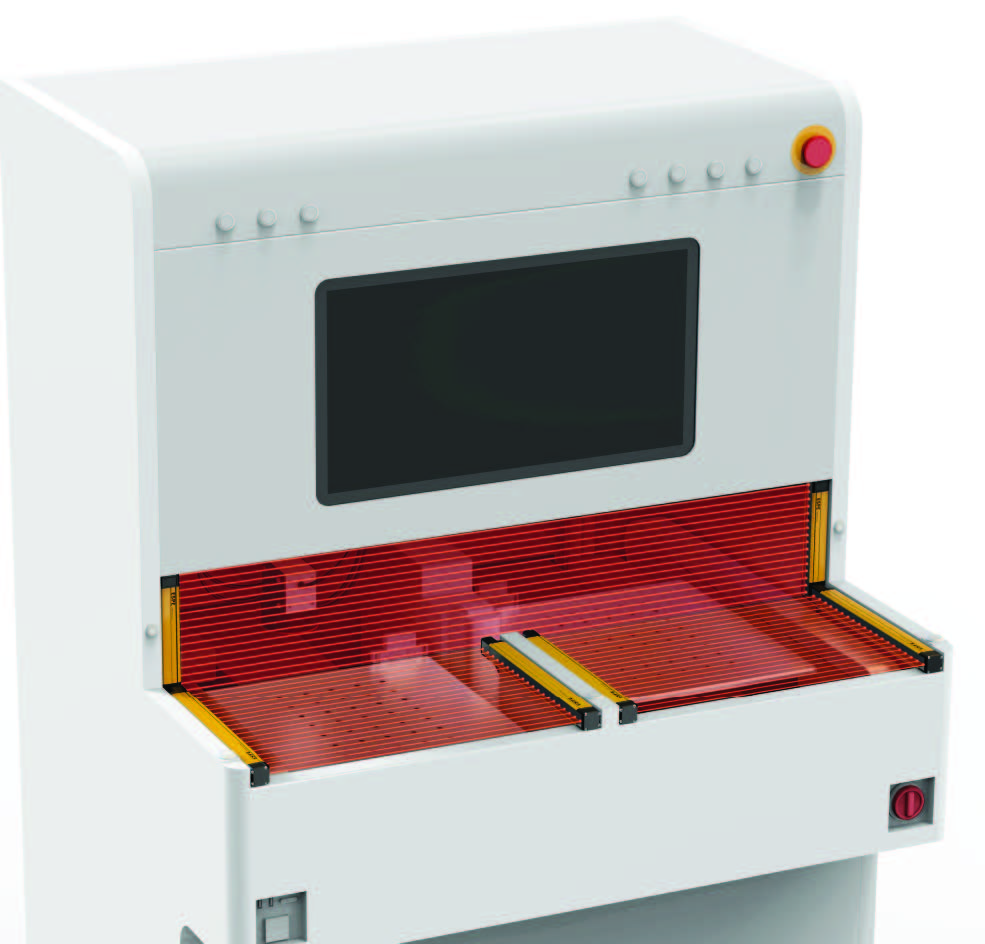 EFP系列无盲区四级安全光栅应用场景